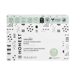 The Honest Company Plant-Based Baby Wipes Made With Over 99% Water - Pattern Play (Select Count) -Baby World Shop GUEST 01e8c975 5c97 44a0 bd8e 986cd24a302f