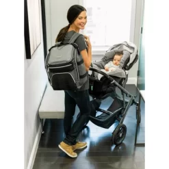 Baby Brezza Changing Station Diaper Bag - Gray -Baby World Shop GUEST 0219b514 c54f 491f 9ffb 6440f748b9f0