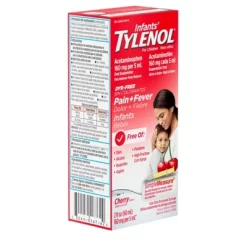 Infants' Tylenol Pain & Fever Reducer Liquid - Acetaminophen - Dye-Free Cherry - 2 Fl Oz 9 Infants' Tylenol Pain & Fever Reducer Liquid - Acetaminophen - Dye-Free Cherry - 2 Fl Oz -Baby World Shop GUEST 0222af4d 28c4 49a2 8500 33c105925842