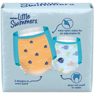 Huggies Little Swimmers Baby Swim Disposable Diapers – (Select Size And Count) 4 Huggies Little Swimmers Baby Swim Disposable Diapers – (Select Size And Count) - Image 2