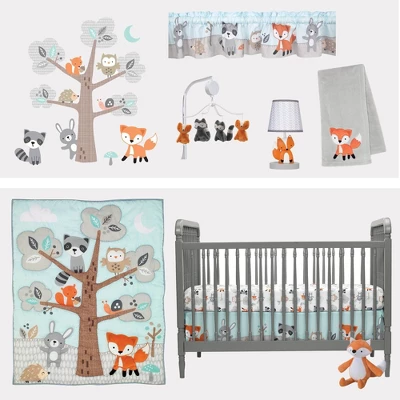 Bedtime Originals Woodland Friends Fitted Crib Sheet 5 Bedtime Originals Woodland Friends Fitted Crib Sheet - Image 3