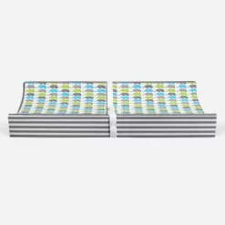 Bacati - Elephants Aqua/Lime/Gray Mini Elephants Changing Pad Cover 13 Bacati - Elephants Aqua/Lime/Gray Mini Elephants Changing Pad Cover -Baby World Shop GUEST 0370edfa 980b 45fa 8a2c 28bed22117c5