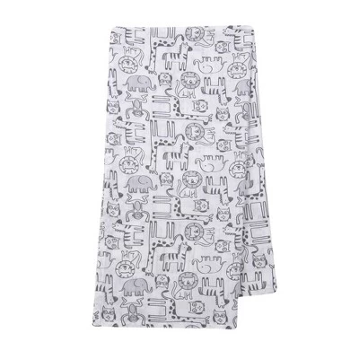 5 Piece Gray/White Luxury Soft Baby Gift Bag For Infant/Newborn 5 5 Piece Gray/White Luxury Soft Baby Gift Bag For Infant/Newborn - Image 3