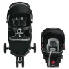 Graco FastAction Fold Sport Click Connect Travel System With SnugRide Infant Car Seat - Gotham 2 Graco FastAction Fold Sport Click Connect Travel System With SnugRide Infant Car Seat - Gotham -Baby World Shop GUEST 041fad05 ab4a 49dd 824c 5551abbced14