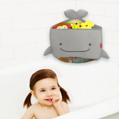 Skip Hop Moby Corner Bath Organizer - Gray 4 Skip Hop Moby Corner Bath Organizer - Gray - Image 2