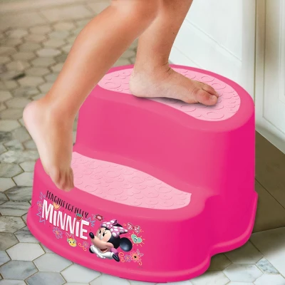 Disney Minnie Mouse 2-Tier Step Stool 6 Disney Minnie Mouse 2-Tier Step Stool - Image 4