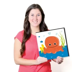 Big Dot Of Happiness Under The Sea Critters - Kids Home Decor - 11 X 11 Inches Nursery Wall Art - Set Of 4 Prints For Baby's Room 12 Big Dot Of Happiness Under The Sea Critters - Kids Home Decor - 11 X 11 Inches Nursery Wall Art - Set Of 4 Prints For Baby's Room -Baby World Shop GUEST 07013293 4f87 4fa4 b222 9f484960e4fb