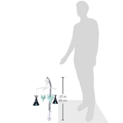 Bacati - Noah Mint Navy Musical Mobile