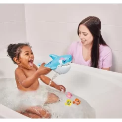 Kidoozie Splish N Splash Chomping Shark, Bathtime Tub Toy For Toddlers Ages 2+ -Baby World Shop GUEST 081a82d1 8b69 4f62 a522 c71c6eb29615