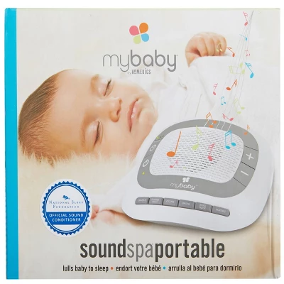HoMedics Portable Sound Machine And Baby Sleep Soother With 6 Sounds 4 HoMedics Portable Sound Machine And Baby Sleep Soother With 6 Sounds - Image 2