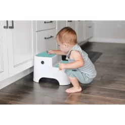 Prince Lionheart Uppy2 Step Stool For Kids' Potty Training And Bathroom - Glacier -Baby World Shop GUEST 08ae85a3 435f 4130 a5ed 379df800f315