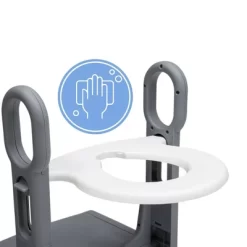Delta Children Little Jon-EE Adjustable Potty Seat And Step Stool - White/Gray 16 Delta Children Little Jon-EE Adjustable Potty Seat And Step Stool - White/Gray -Baby World Shop GUEST 09eeb444 9033 45be b7dc 82c103a5ca78