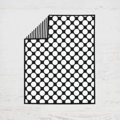 Bacati - Dots Stripes Black/White 4 Pc Crib Bedding Set With Diaper Caddy -Baby World Shop GUEST 0af05ad5 2386 417a 94d9 d9c100ffabf5