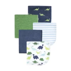 Hudson Baby Infant Boy Animal Hooded Towel 3pk And 15 Washcloths, Dinosaur, One Size -Baby World Shop GUEST 0be542bf da50 4728 b28d e8c4e14a78de