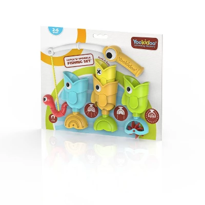 Yookidoo Catch 'N' Sprinkle Fishing Set Bath Toy 4 Yookidoo Catch 'N' Sprinkle Fishing Set Bath Toy - Image 2