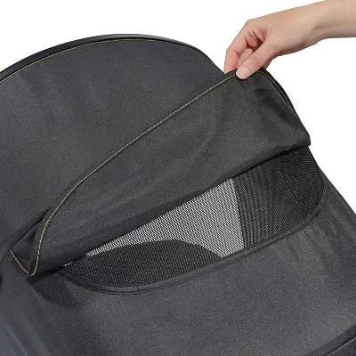 Larktale Sprout Single-to-Double Stroller/Wagon - Expandable And Foldable Stroller Wagon For Kids With Canopy, Storage, And Accessories - Byron Black 8 Larktale Sprout Single-to-Double Stroller/Wagon - Expandable And Foldable Stroller Wagon For Kids With Canopy, Storage, And Accessories - Byron Black - Image 6