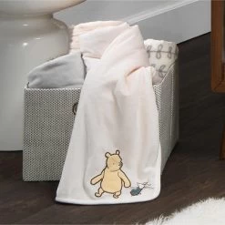 Lambs & Ivy Disney Baby Storytime Pooh Ultra Soft Fleece Baby Blanket - Cream -Baby World Shop GUEST 0faab584 cc0c 4a43 aae9 93b94e2bc5d8
