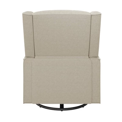 Baby Relax Eden Nursery Tufted Wingback Gliding Chair 9 Baby Relax Eden Nursery Tufted Wingback Gliding Chair - Image 7