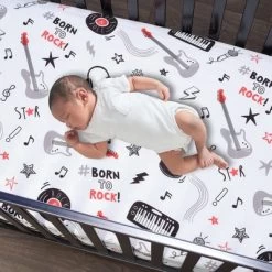Lambs & Ivy Rock Star Musical Instruments 3-Piece Baby Crib Bedding Set - Gray 13 Lambs & Ivy Rock Star Musical Instruments 3-Piece Baby Crib Bedding Set - Gray -Baby World Shop GUEST 0fff5f44 77d3 4087 b598 dc96aeffabd3