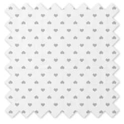 Bacati - Hearts Quilted Muslin Changing Pad Cover Gray -Baby World Shop GUEST 1515d9a6 2dc6 49a3 98fc 39dc6698acc0
