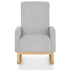 Delta Children Drew Rocking Chair - Cloud Gray And Natural -Baby World Shop GUEST 15f3e9a2 4066 4a32 aba8 ae8ab1886745