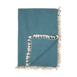 Crane Baby 6-Layer Muslin Baby Blanket With Tassel Edge -Baby World Shop GUEST 164ce1ec 11c3 4d6f 9b05 fc91e551a266