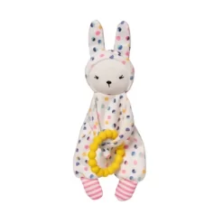 Manhattan Toy Cherry Blossom Days Baby Bunny Soothing Mini Blankie With Removable Silicone Teether -Baby World Shop GUEST 16960878 2b26 4f76 b2ef 1e9b3ca4e71e