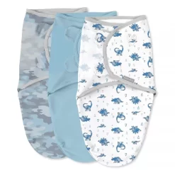 SwaddleMe By Ingenuity Original Swaddle Wrap - Dino Mite - S/M - 0-3 Months - 3pk -Baby World Shop GUEST 16e82109 6fab 47b3 8678 ce3ed2288a36