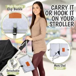 KeaBabies Ezee Diaper Changing Pad, Portable Diaper Changing Mat, Waterproof Foldable Diaper Changing Pad -Baby World Shop GUEST 18094c07 69e4 4aa2 a2bc 0027246ced99