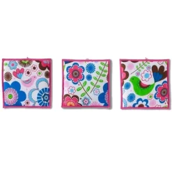 Bacati - Botanical Floral Birds Pink Multicolor 10 Pc Crib Bedding Set With Long Rail Guard Cover -Baby World Shop GUEST 18317794 da43 4c8a 9fde ee0eeb7d442b