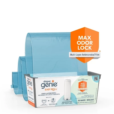 Diaper Genie Signature Pail Refill - Easy Roll - 30 Bags 3 Diaper Genie Signature Pail Refill - Easy Roll - 30 Bags