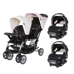 Baby Trend Sit N Stand Compact Easy Fold Double Stroller With 2 Baby Infant Car Seat Carriers And Cozy Cover 16 Baby Trend Sit N Stand Compact Easy Fold Double Stroller With 2 Baby Infant Car Seat Carriers And Cozy Cover -Baby World Shop GUEST 1bd2a156 4ebe 4a94 a3df 960d2b1fb387