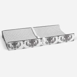 Bacati - Classic Damask White/Black Pin Dots Changing Pad Cover 14 Bacati - Classic Damask White/Black Pin Dots Changing Pad Cover -Baby World Shop GUEST 1c037169 bc1d 4263 9db8 c8d40000ec3b
