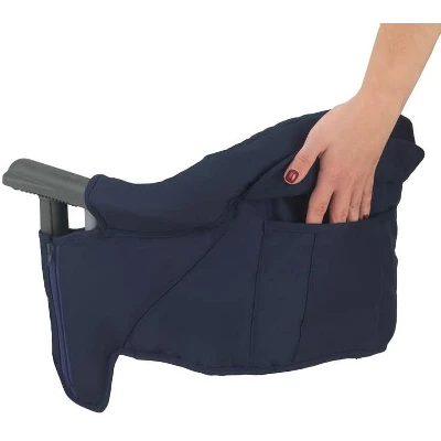 Inglesina - Fast Table Chair With Fast Tray: Hook On Portable High Chair For Babies And Toddlers - Includes Snap On Tray, Navy 7 Inglesina - Fast Table Chair With Fast Tray: Hook On Portable High Chair For Babies And Toddlers - Includes Snap On Tray, Navy - Image 5