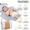 KeaBabies Ezee Diaper Changing Pad, Portable Diaper Changing Mat, Waterproof Foldable Diaper Changing Pad