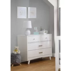 Sorelle Soho 4 Drawer Dresser - White