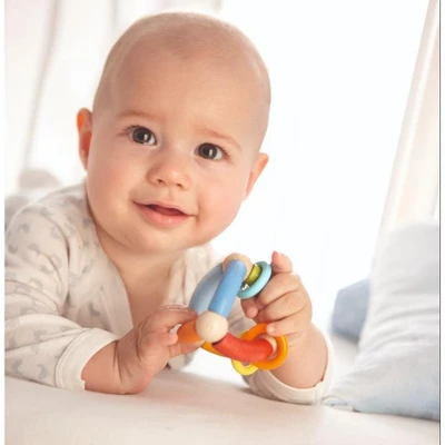 HABA Color Pyramid Clutching Toy (Made In Germany) 3 HABA Color Pyramid Clutching Toy (Made In Germany)