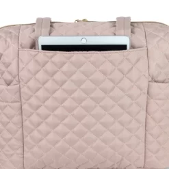 Jessica Simpson Quilted Tote - Taupe -Baby World Shop GUEST 1fdfd4e7 2dd6 409a 9219 cb21c659c161