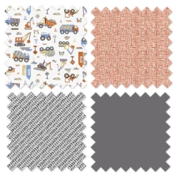 Bacati - Construction Multicolor Boys Cotton Changing Pad Cover -Baby World Shop GUEST 2120978e 32e1 414c 8bb3 998322edf382