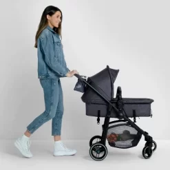BabyGap By Delta Children 2-in-1 Carriage Stroller -Baby World Shop GUEST 21749b8c 8b8f 4b6b 92ac a4c11f098eb2