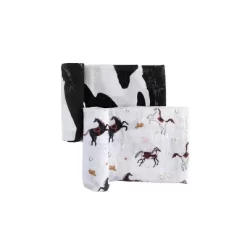 Red Rovr Organic Cotton Muslin Swaddle Blanket - 2pk -Baby World Shop GUEST 234d4bb8 fd56 4a33 97ed a645047963a4