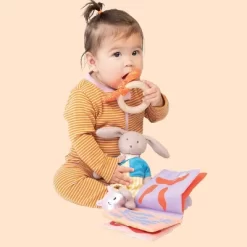 Manhattan Toy Petit Artiste Bunny Doll, Soft Book, And Wooden Teether Baby Soothing Gift Set -Baby World Shop GUEST 25bac7fa 23a1 424d 9374 1c2531f8e303