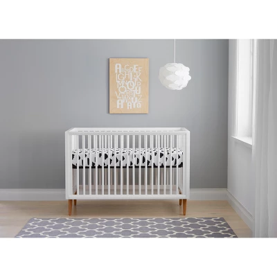 Contours Roscoe 3-in-1 Convertible Crib - White 7 Contours Roscoe 3-in-1 Convertible Crib - White - Image 5