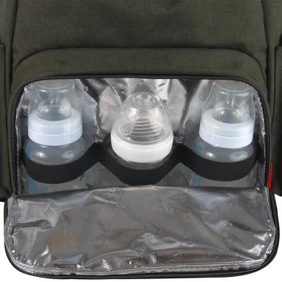 Fisher Price Fisher-Price Forest Backpack-Diaper Bag - Olive 8 Fisher Price Fisher-Price Forest Backpack-Diaper Bag - Olive - Image 6