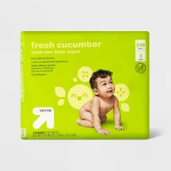 Fresh Cucumber Baby Wipes- Up & Up™ (Select Count) -Baby World Shop GUEST 28563ecd 597e 4097 be7a fbbe6ca4e669