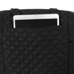 Jessica Simpson Quilted Tote - Black -Baby World Shop GUEST 2864d6ef 006c 479f 959b 935f8353c3e4