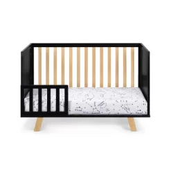 Suite Bebe Livia 3-in-1 Convertible Island Crib - Black/Natural -Baby World Shop GUEST 28df53b5 c9f6 45ca a7ec e1c6341e58ac