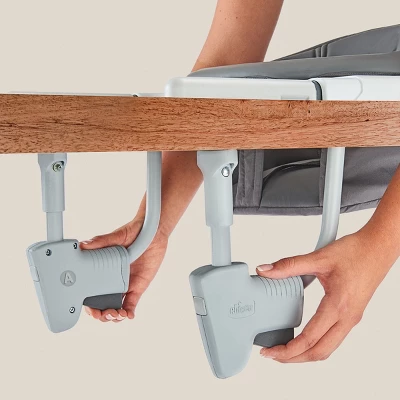 Chicco Fastlock 360 Hook-On High Chair - Charcoal 4 Chicco Fastlock 360 Hook-On High Chair - Charcoal - Image 2