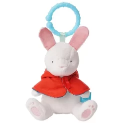 Manhattan Toy Fairytale Rabbit Plush Baby Travel Toy With Chime, Crinkle Ears And Teether Clip-on Attachment -Baby World Shop GUEST 299bd249 2ae6 4ecc bc1b 00ae07129fa1