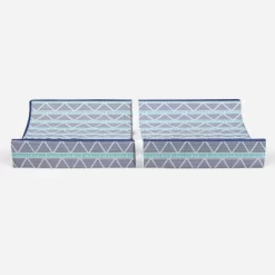 Bacati - Liam Aqua/Navy Large Triangles Quilted Muslin Changing Pad Cover 14 Bacati - Liam Aqua/Navy Large Triangles Quilted Muslin Changing Pad Cover -Baby World Shop GUEST 29f3be1d e338 4bc0 b91d 20fd800375e6